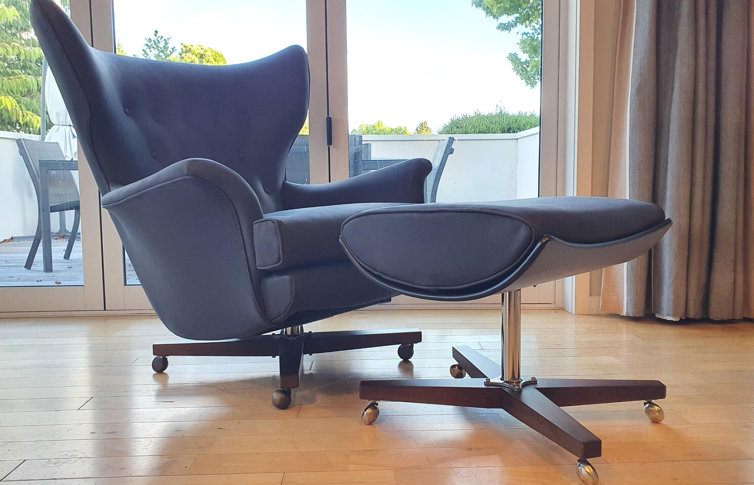 G PLAN Paul Conti 6250 Worlds most comfortable chair full upholstery & Restoration Furnichur Lake Taupo finished