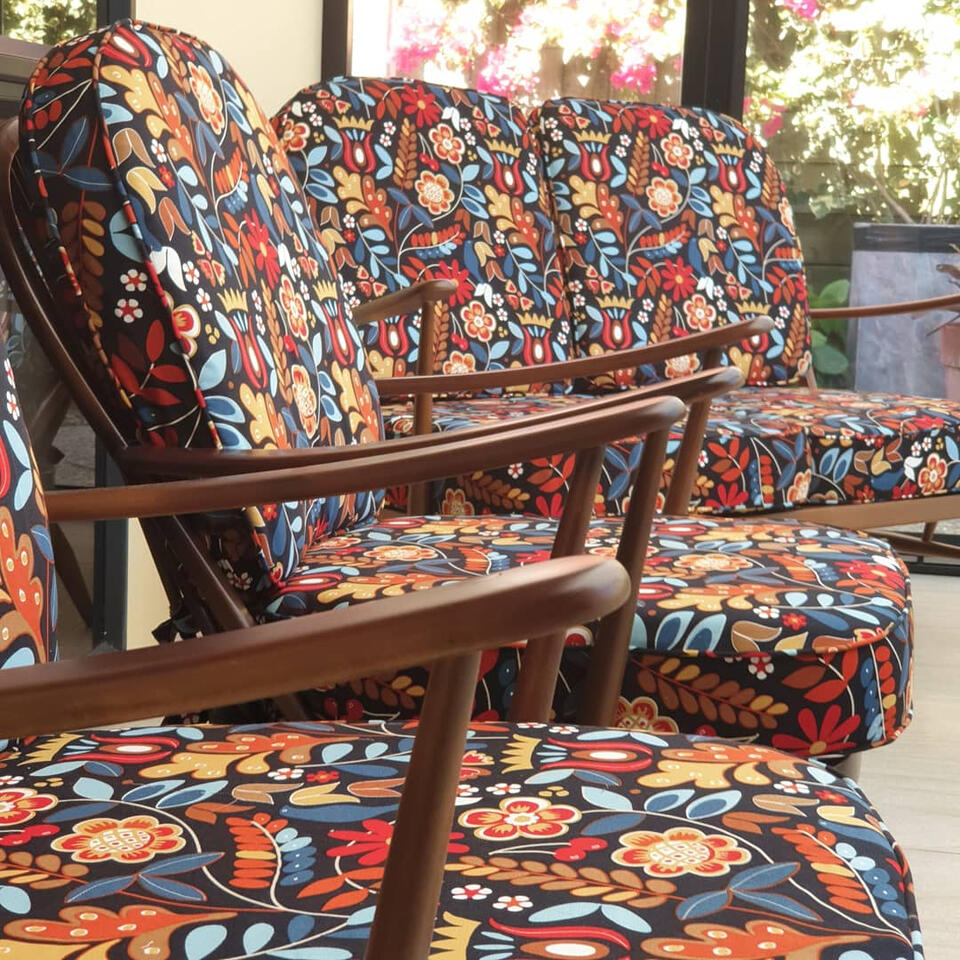 ERCOL 1960s mcm mid century furniture upholstery & Restoration Furnichur Lake Taupo