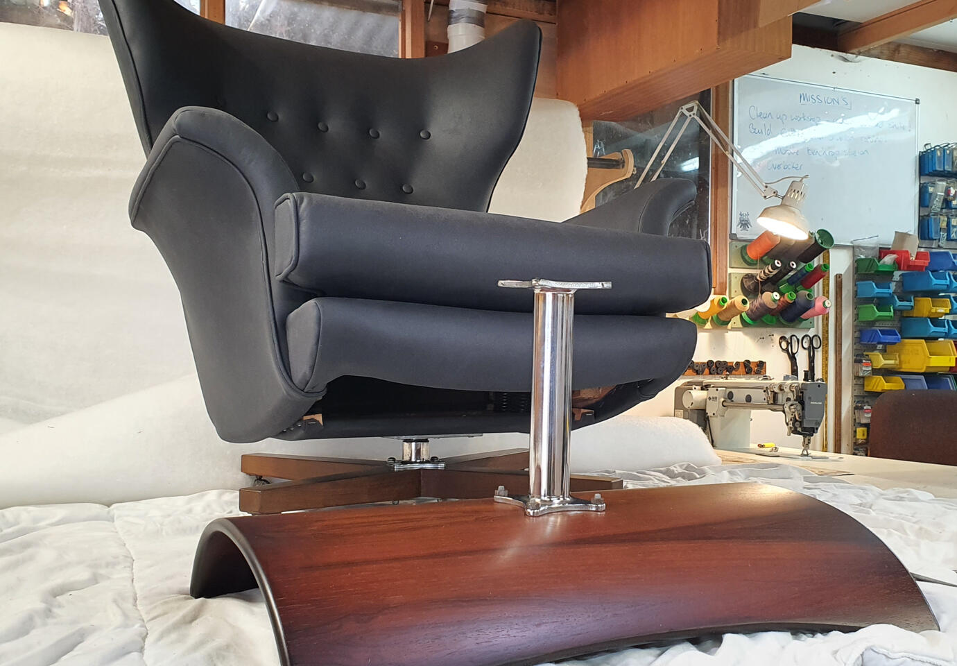 G PLAN Paul Conti 6250 Worlds most comfortable chair full upholstery &amp; Restoration Furnichur Lake Taupo mcm